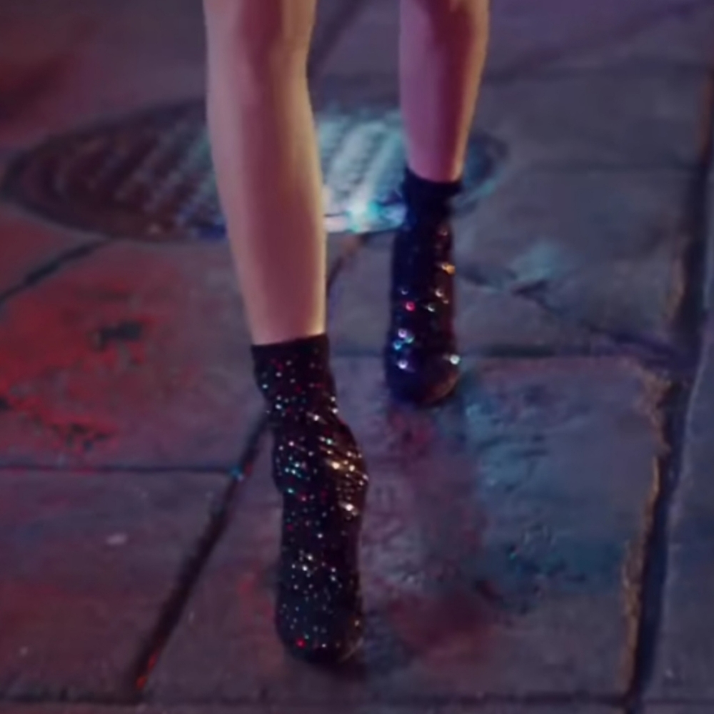 𝙉𝙀𝙒 𝙄𝙉🖤Midnight Kiss Pyramid Heel - MERMAID - Picture 6 of 6